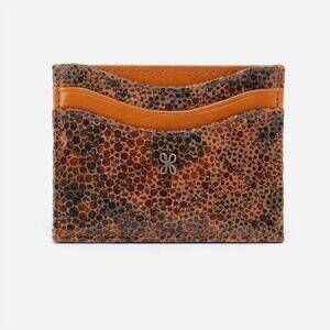 NEW HOBO women's max card case in eternal garden